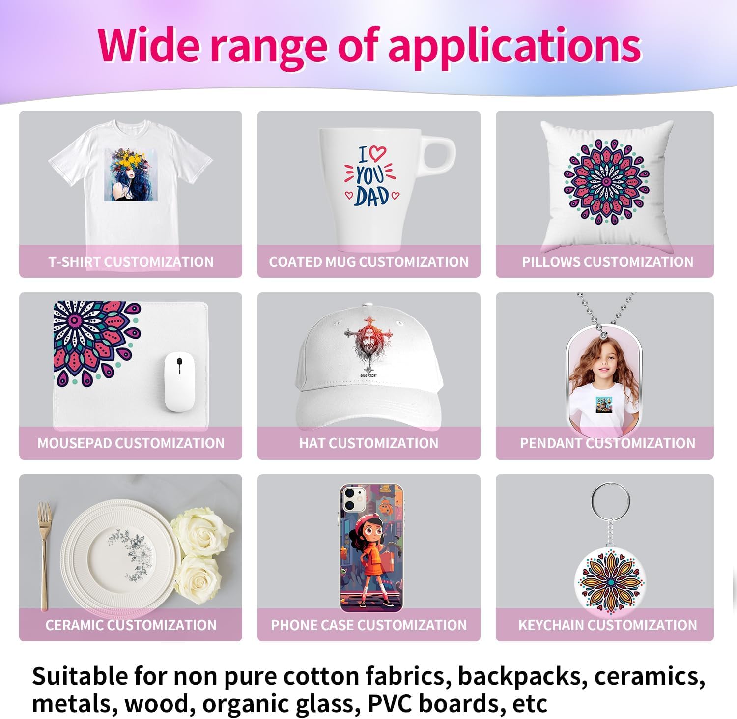 Novelty Sublimation Product