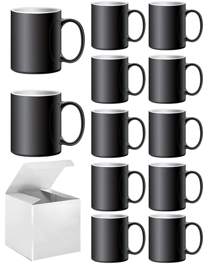 12 Pack Color Changing Mug 11 Ounce and 15 Ounce with Boxes